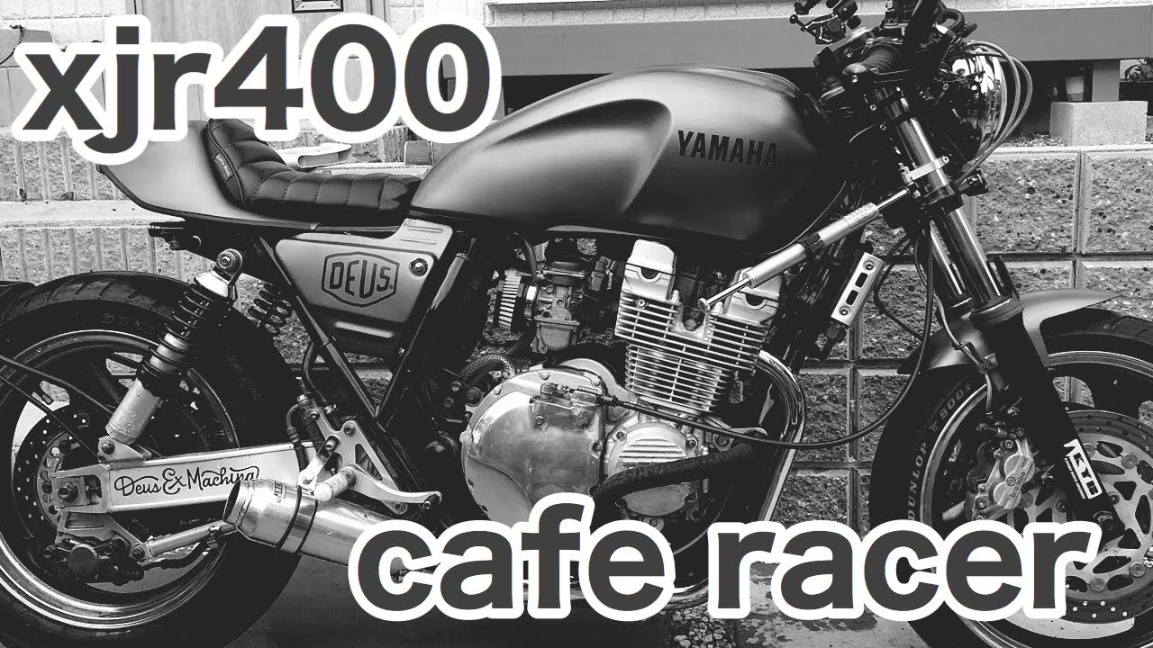 xjr400  caferacer custom カフェレーサー　ボバー　カスタム