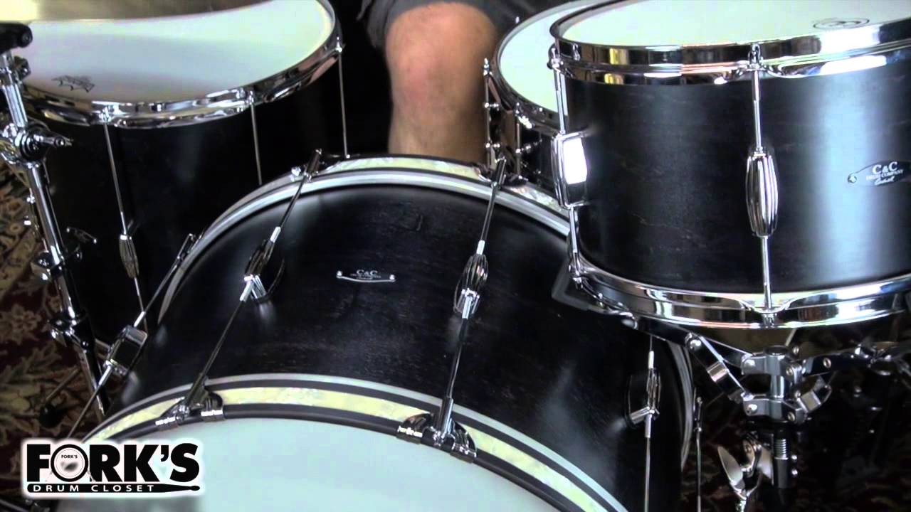 C&C Drum Company Player Date II Big Beat in Ebony Stain
