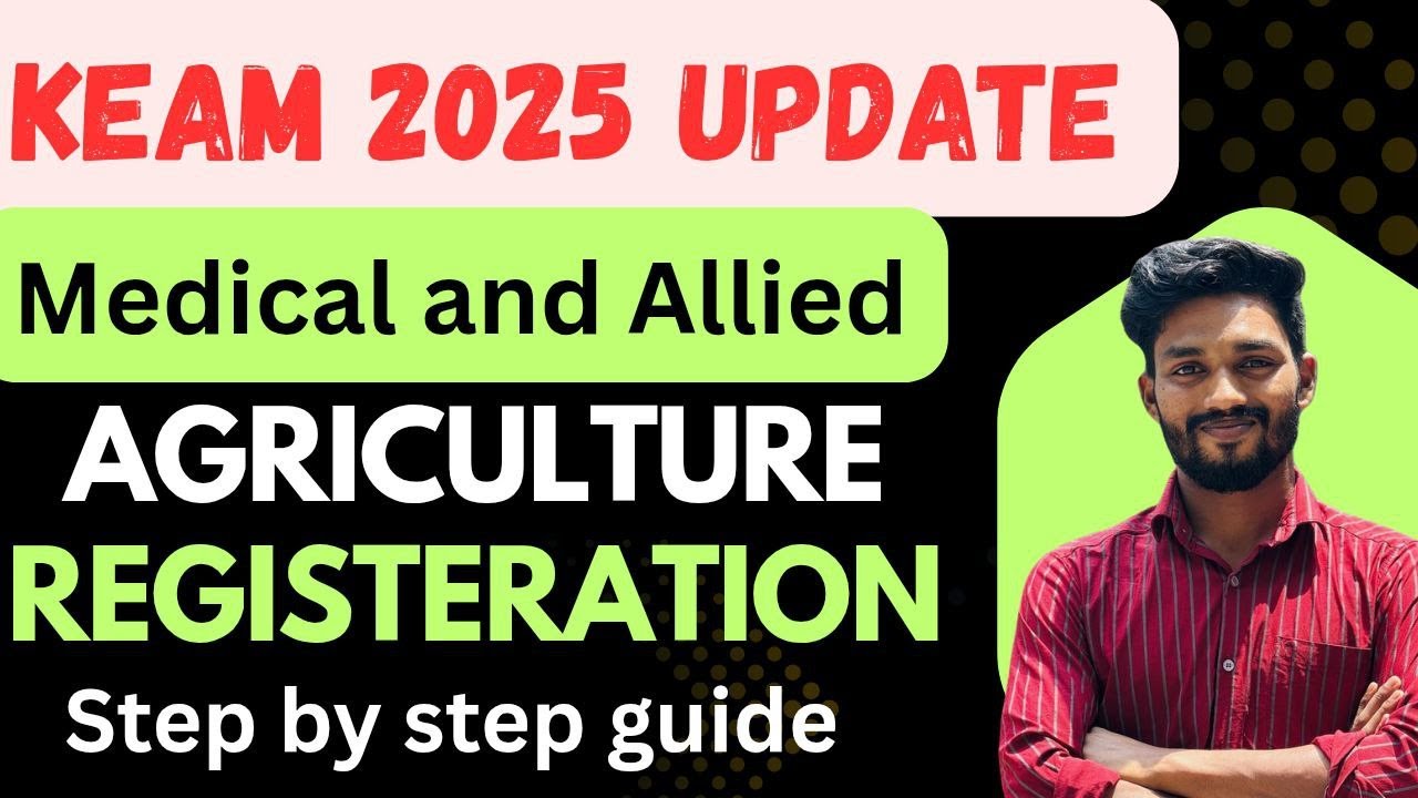 KEAM MEDICAL & ALLIED REGISTRATION STARTED| HOW TO REGISTER| SPECIAL INSTRUCTIONS|