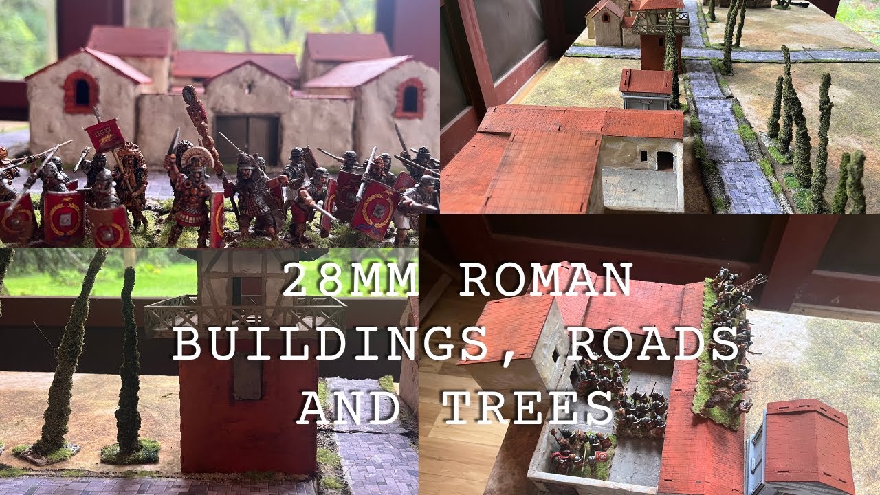 28mm Roman Terrain Showcase
