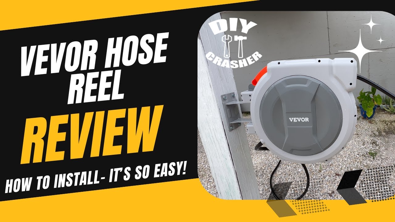 Vevor Hose Reel Review Plus How To Install - It's So Easy!