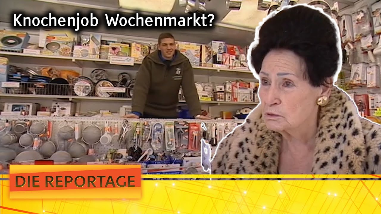 Knochenjob Wochenmarkt: Kälte und mangelnde Kundschaft? | Die Reportage | ATV