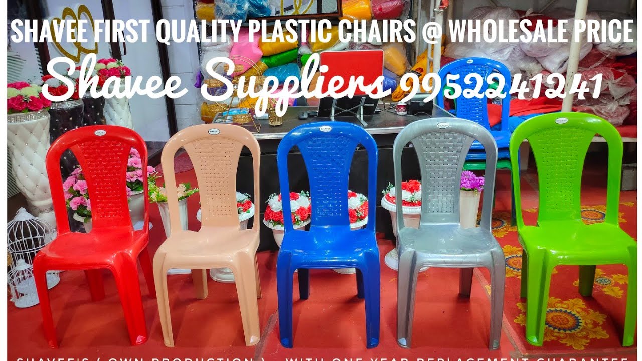 Plastic chair manufacturers / Plastic chairs wholesale