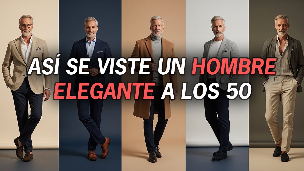 C&oacute;mo Vestir Elegante a los 50 Sin Parecer Mayor | Elegancia Madura y Estilo Atemporal