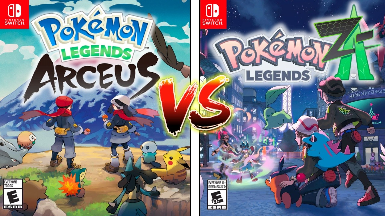 Я поиграл в Pok&eacute;mon Legends: Arceus и Z-A, и одна из них явно лучше