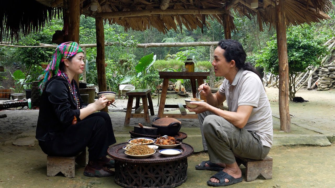 Zon cooks, Vang Hoa goes to the market | Happiness from a meal in the mountains and forests