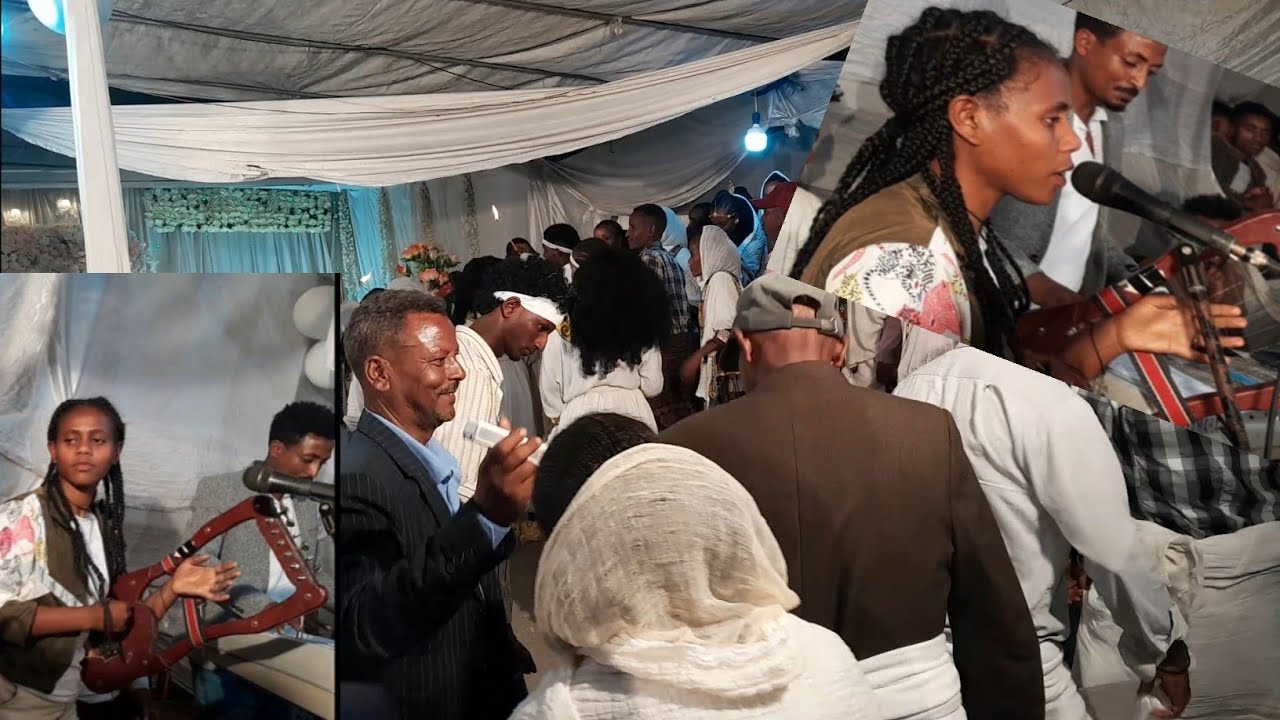 ብልፅቲ ተፃዋቲት ክራር ድምፃዊት ሰናይት ሽመንዲ ምስ ነበርቲ  70  እገላን ጎሮስርናይ ኣብ መርዓ ዝተፃወተቶ 