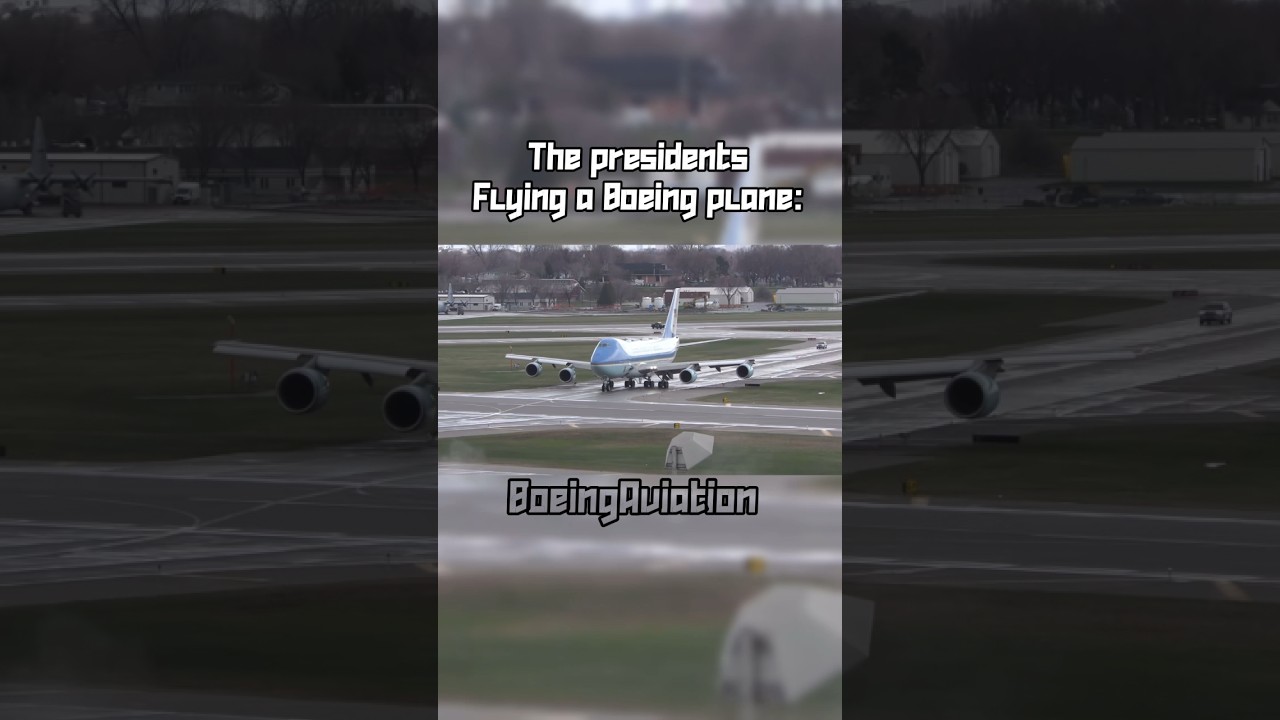 The presidents seem to be just fine 🤷 #aviation #flight #planes #pilot #edit #viral #avgeeks