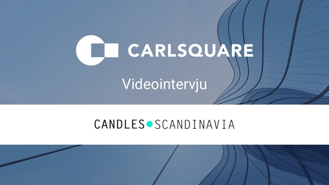 Candles Scandinavia Q1 Carlsquare intervjuar VD Viktor Garmiani om rapporten & HashtagYou förvärvet