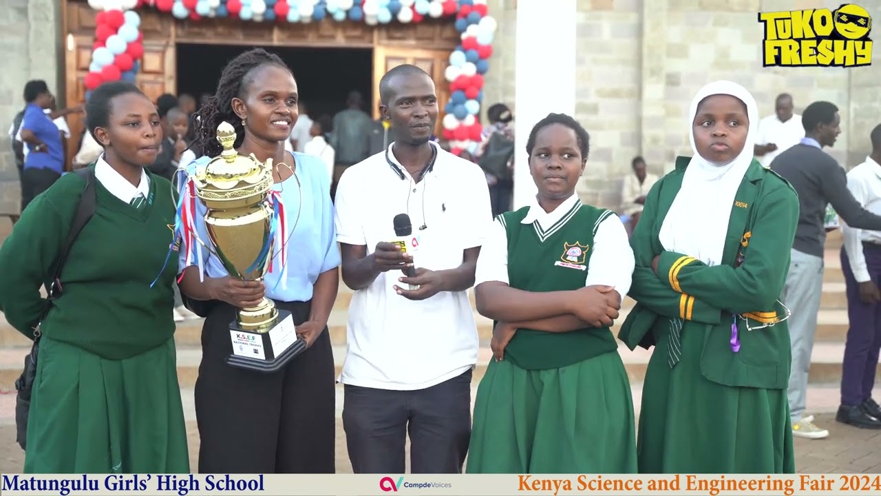 Matungulu Girls' High School, During Kenya Science and Engineering Fair 2024 At Moi Girls High Schoo