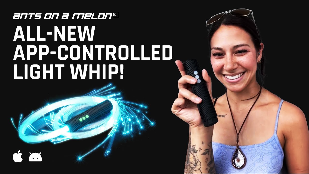 The world's first app-controlled Light Whip!