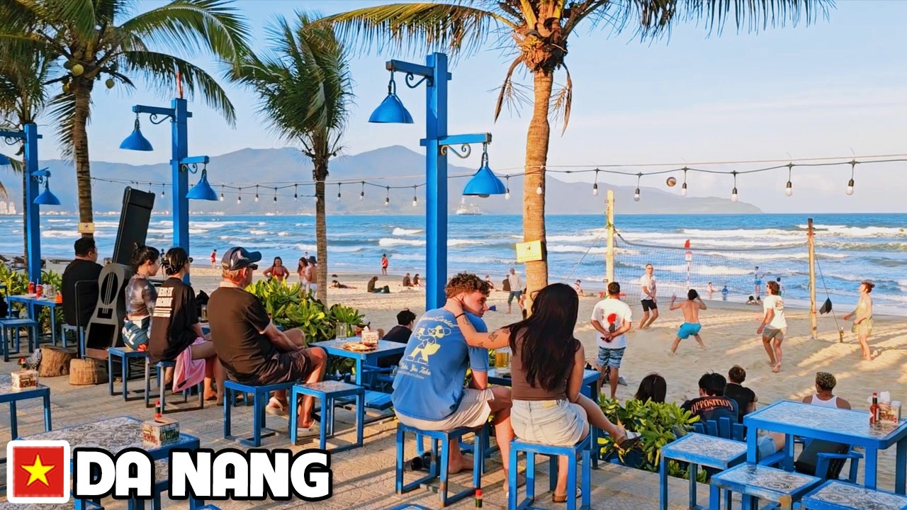 Beautiful My Khe Beach at Da Nang Vietnam 13th Feb 2026 - This Is Why Everyone Love To Come Here