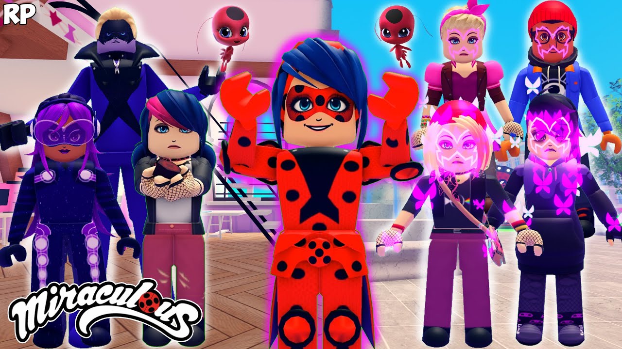 DOUBLE BUG DEFEAT DOUBLE HAWK MOTH - NEW TRANSFORMATION NO MIRACULOUS RP - MIRACULOUS ROBLOX!