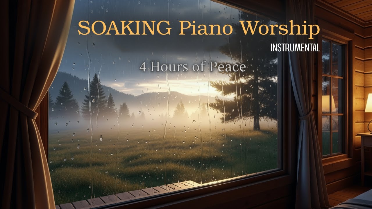 4 Hours Prayer & Meditation Music With Scriptures | Soaking Piano Worship