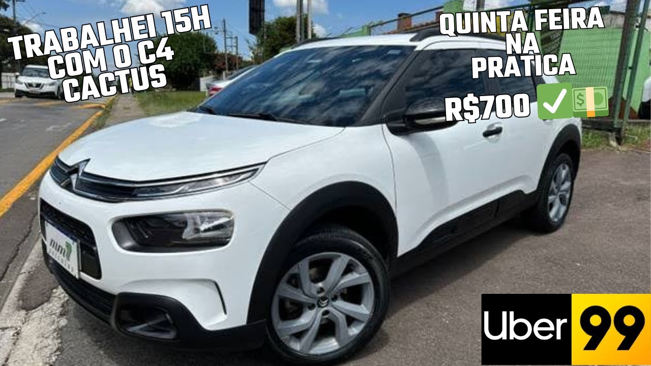 R$700 EM 15 HORAS COM O C4 CACTUS NA UBER