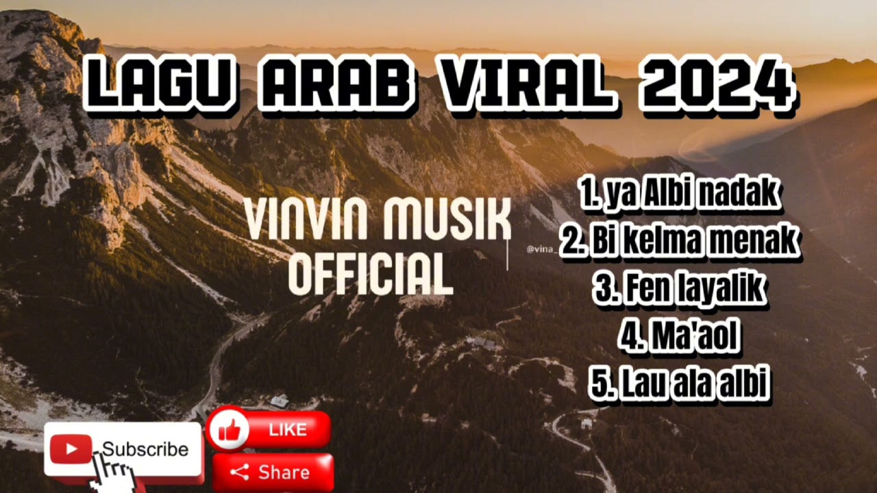 Lagu arab terbaru viral 2024 | Albi nadak | Bi kelma menak | Fen layalik | Maaol | Lau 'ala albi