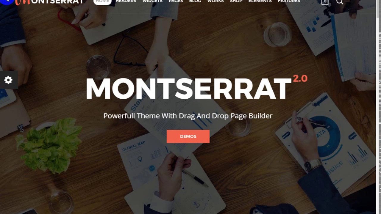 Montserrat - Multipurpose Modern WordPress Theme by ninzio