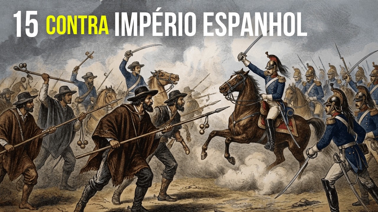 Espanha Subestimou 15 Gaúchos - Até Perderem um Território do Tamanho da Bélgica