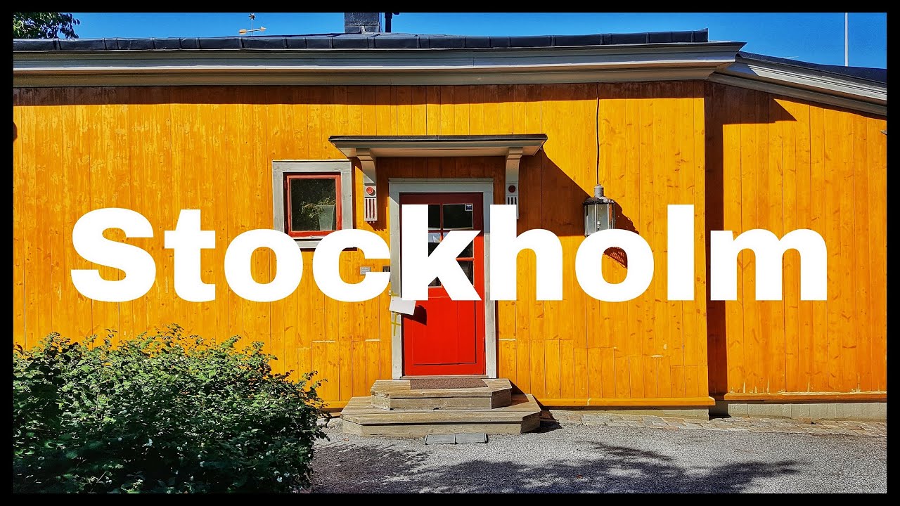Stockholm - Capital of Sweden in 4K | Stockholm archipelago islands