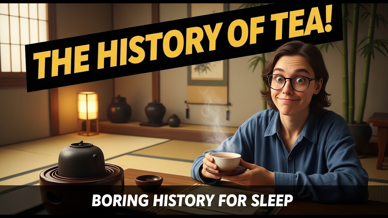 Boring History for Sleep | The History of Tea and Ancient Rituals | no ads