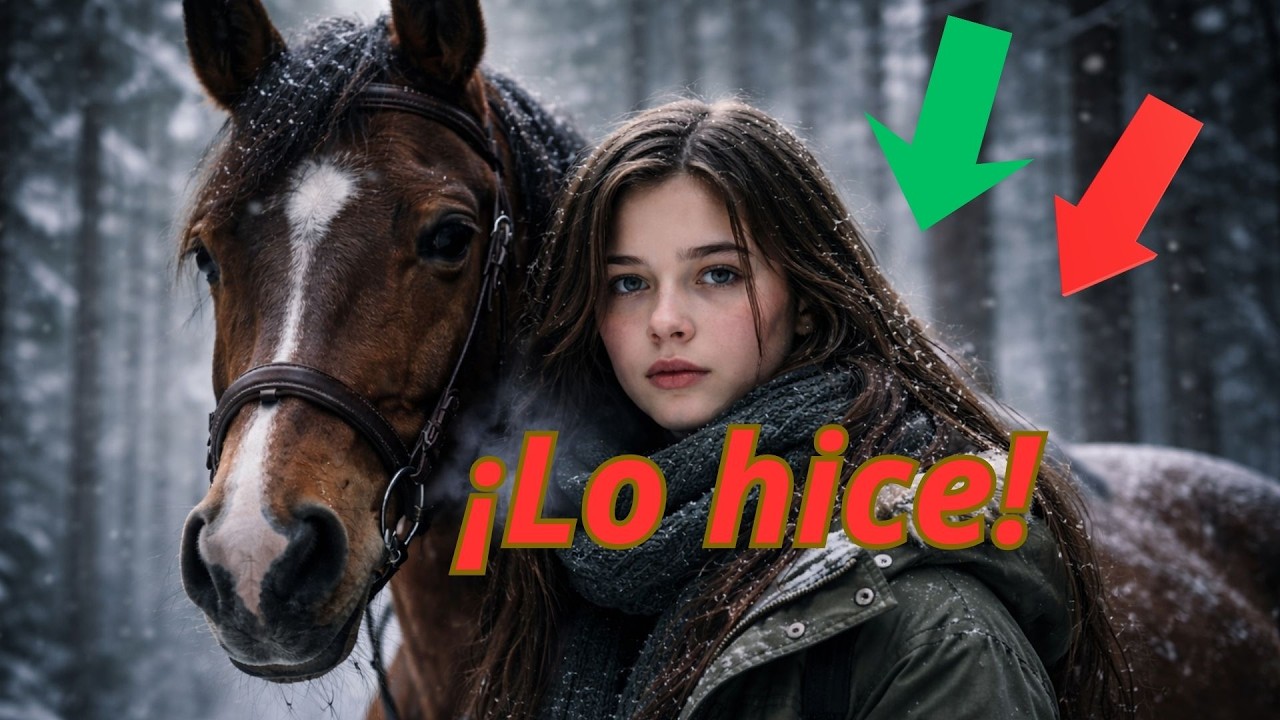 Un potro mustang moribundo conoce a la hija de un cazador. Lo que sucede después es increíble.