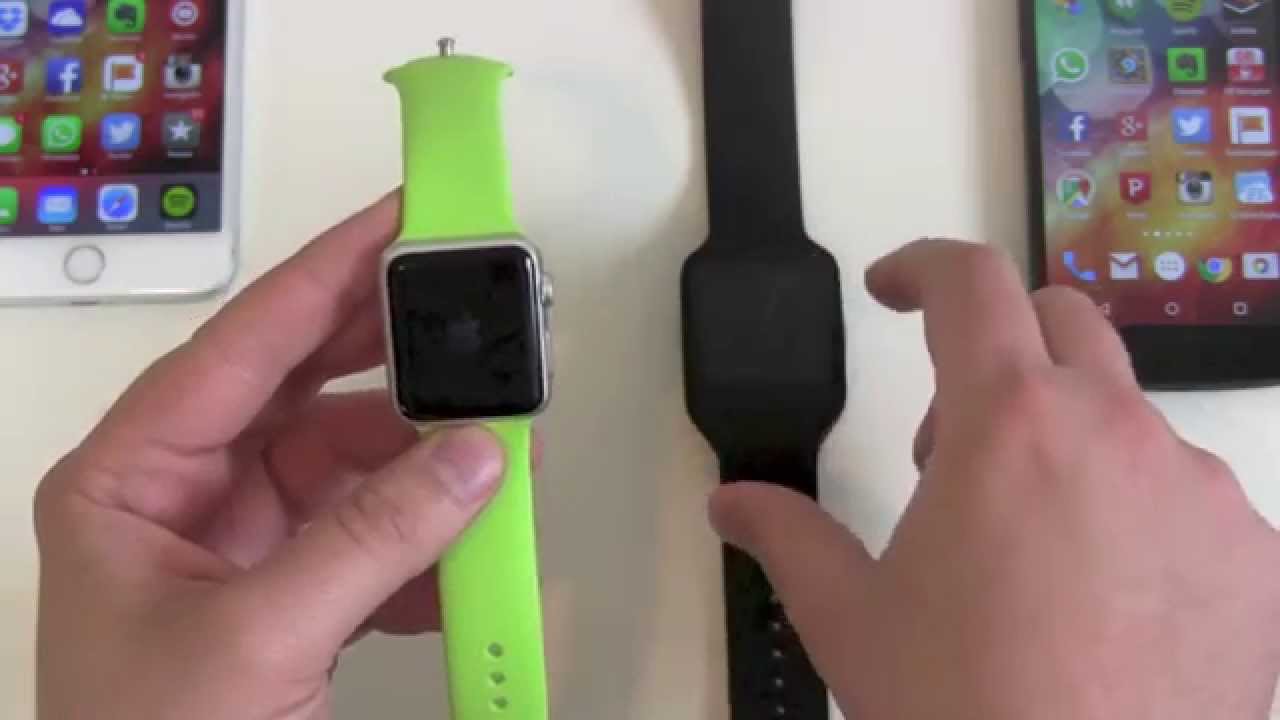 Apple Watch vs Android Wear boot comparison