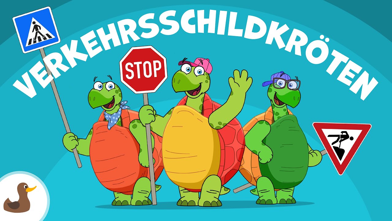Verkehrsschildkröten - Kinderlieder zum Mitsingen | JiMi FLuPP | Sing Kinderlieder