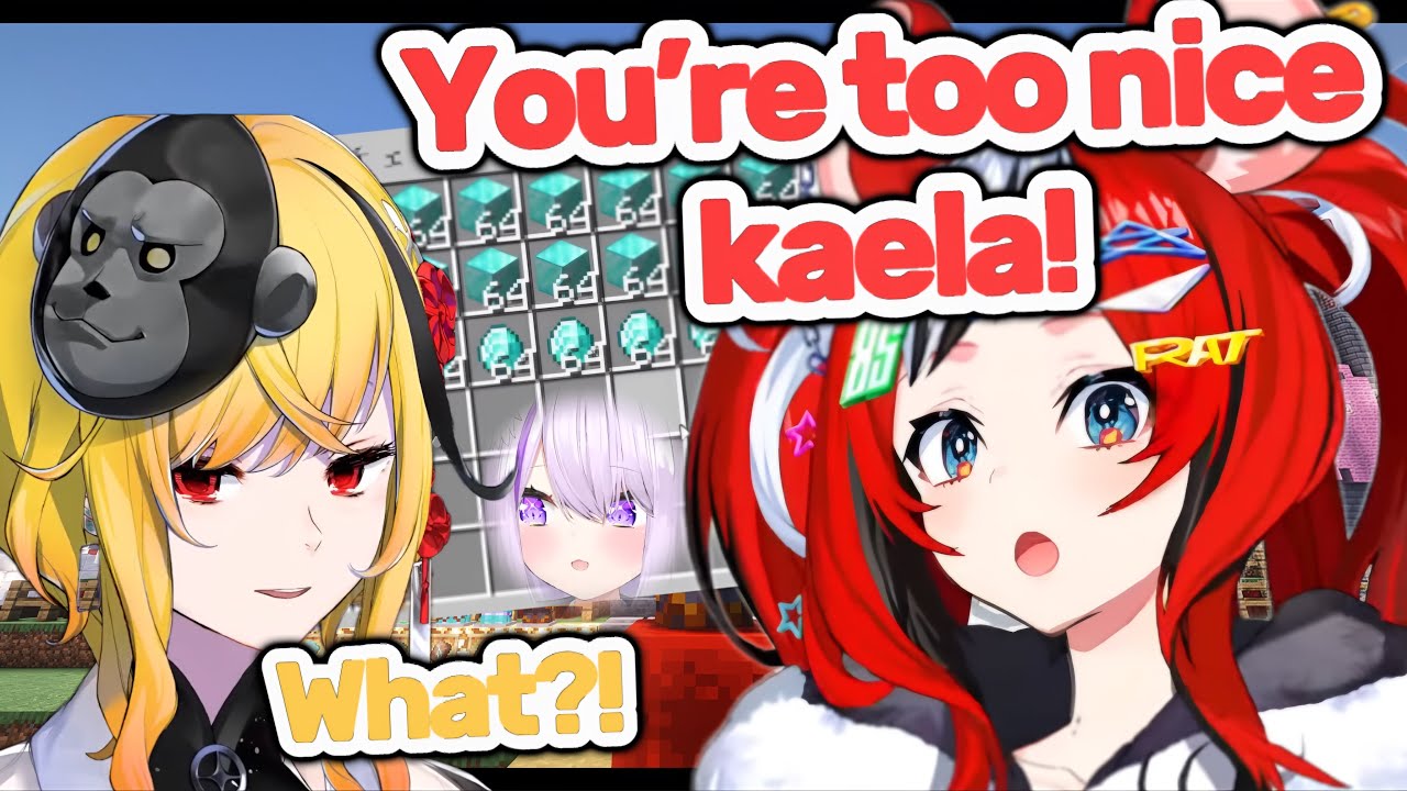Bae tells Kaela why Okayu's strategy works better for getting people to play Minecraft!