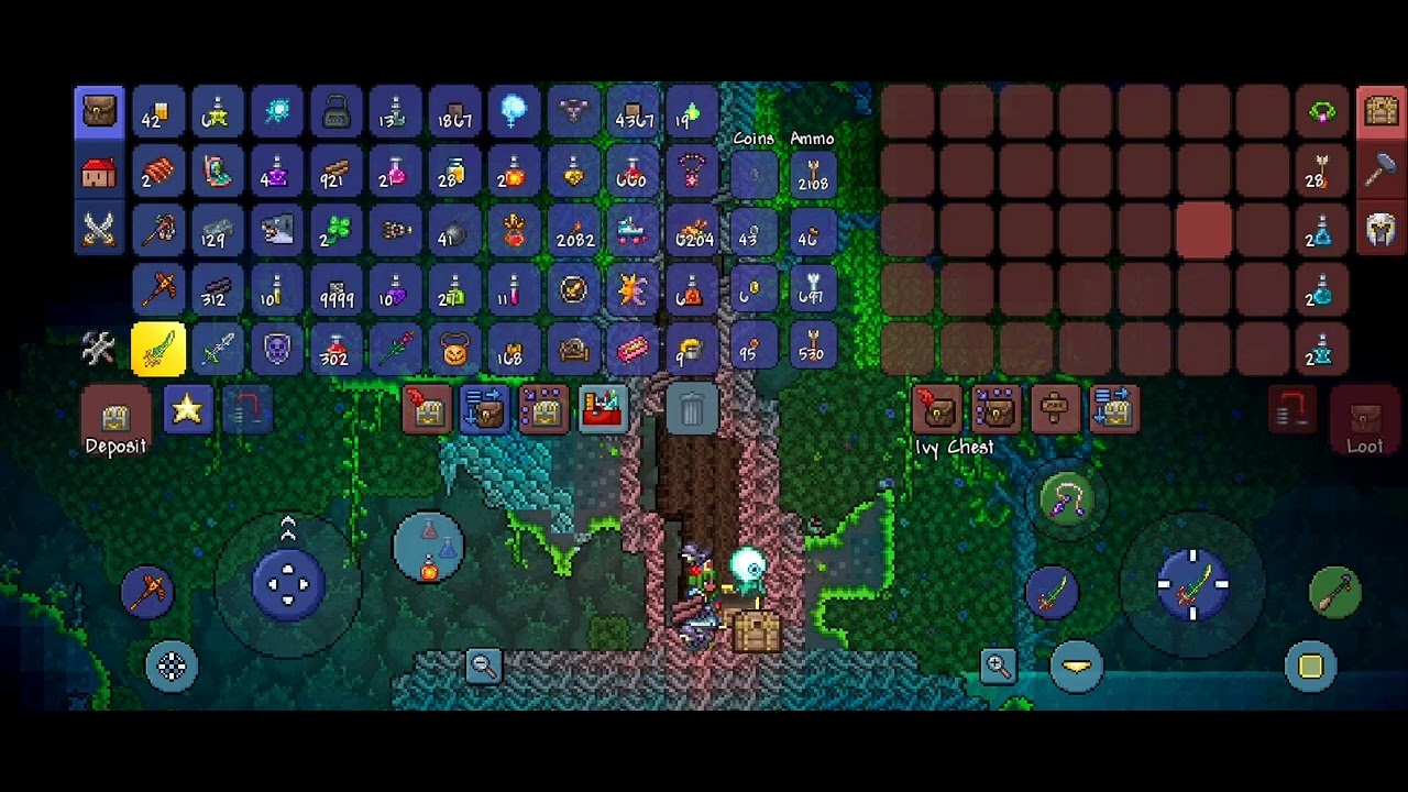 Terraria Anklet of the wind seed mobile 