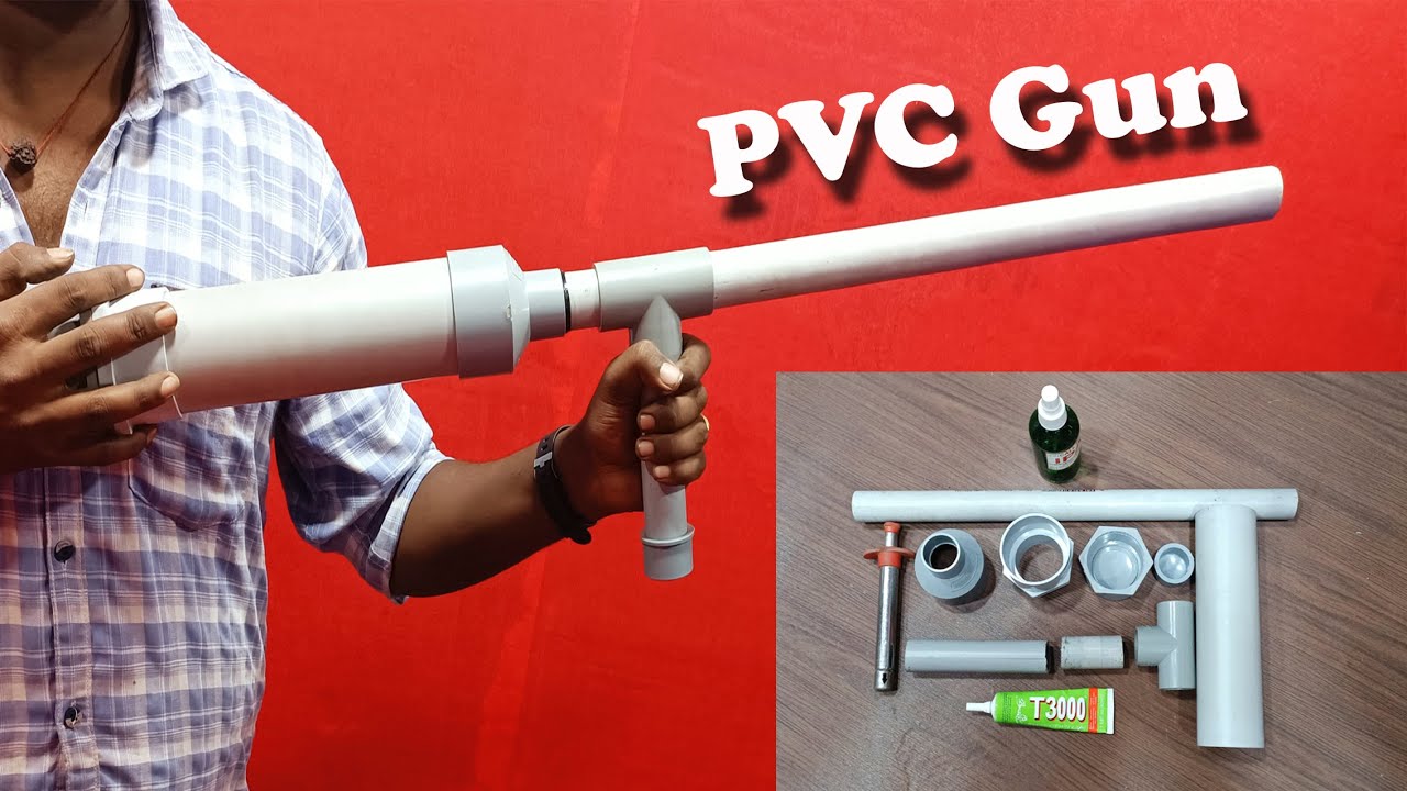 PVC Gun | How to Make a Gun from PVC Pipe | DIY Gun| Handmade gun