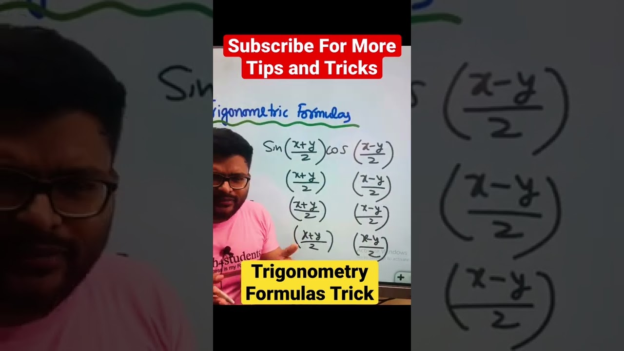 How to Learn Trigonometry Formulas Long Term | JEE , NDA & Other Competitive Exams | Ashish Sir