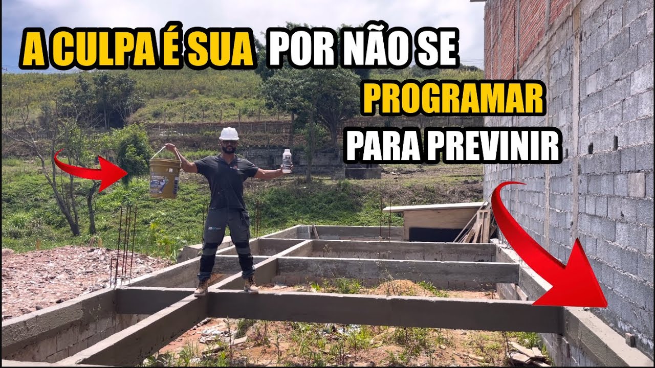 ESTÁ PROIBIDO CULPAR SEU PEDREIRO 
