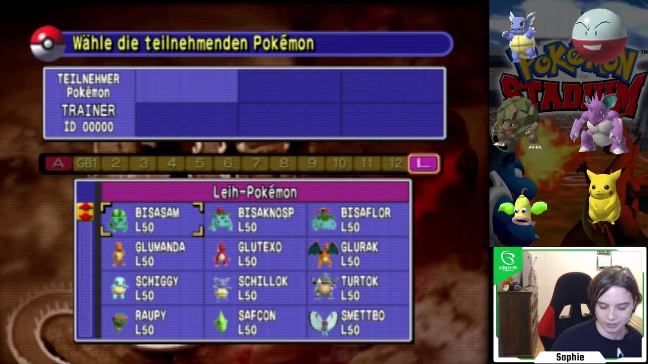 Pokémon Stadium Arenaleiterburg mit zufällig generierten Teams - Part 3