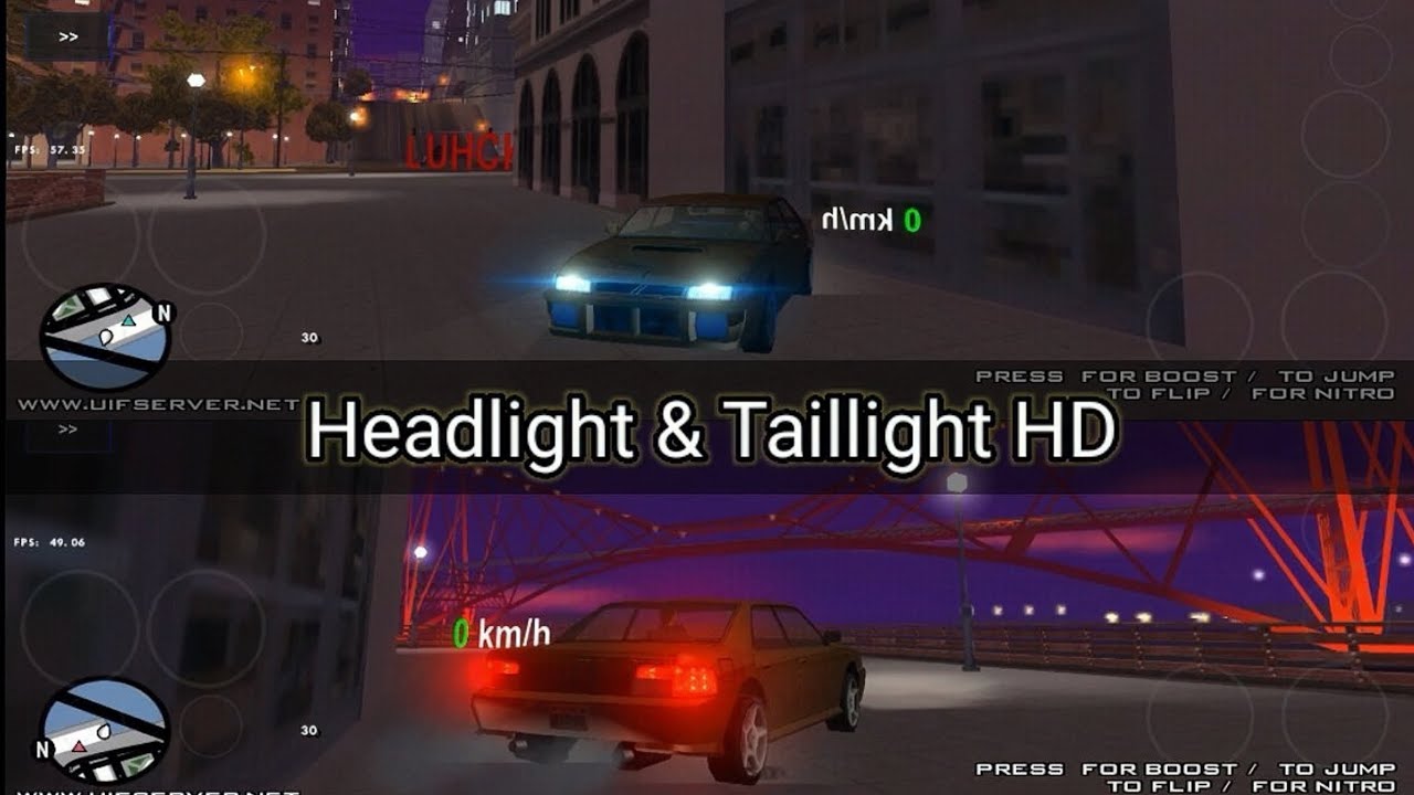 SHARE MOD Headlight & Taillight HD Support SAMP