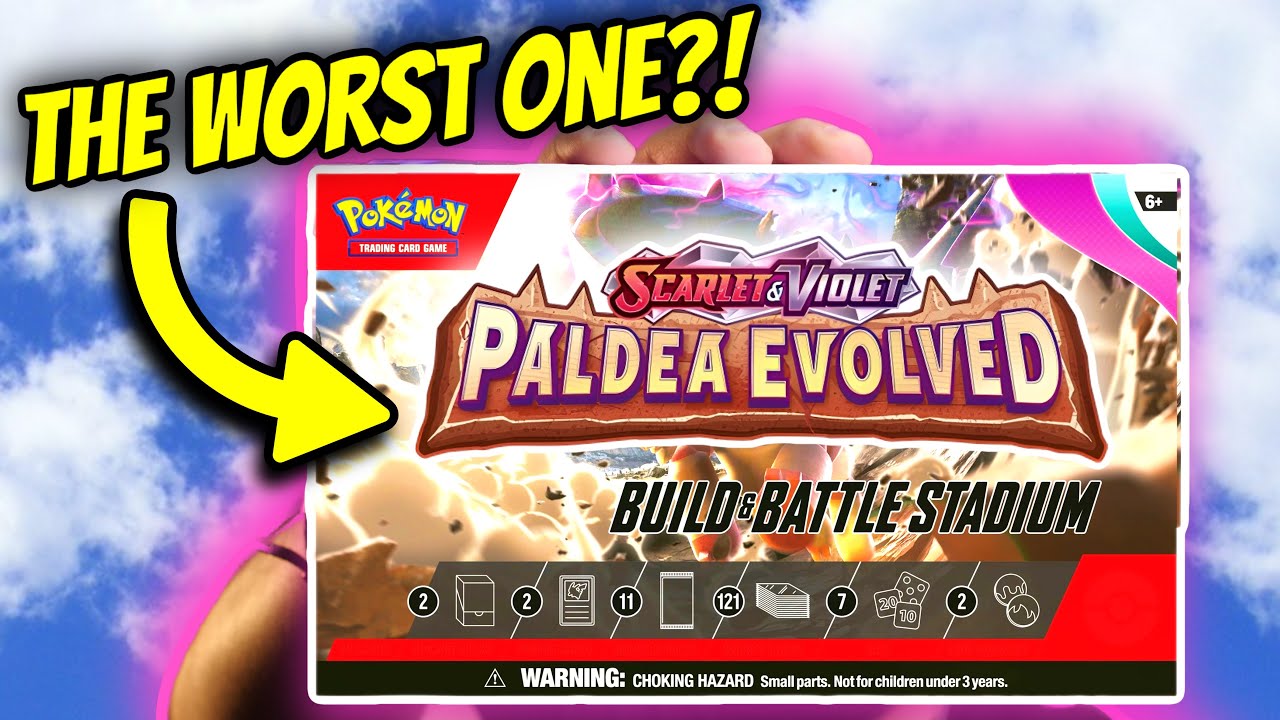 Paldea Evolved Build and Battle Stadium Might Be THE WORST One…