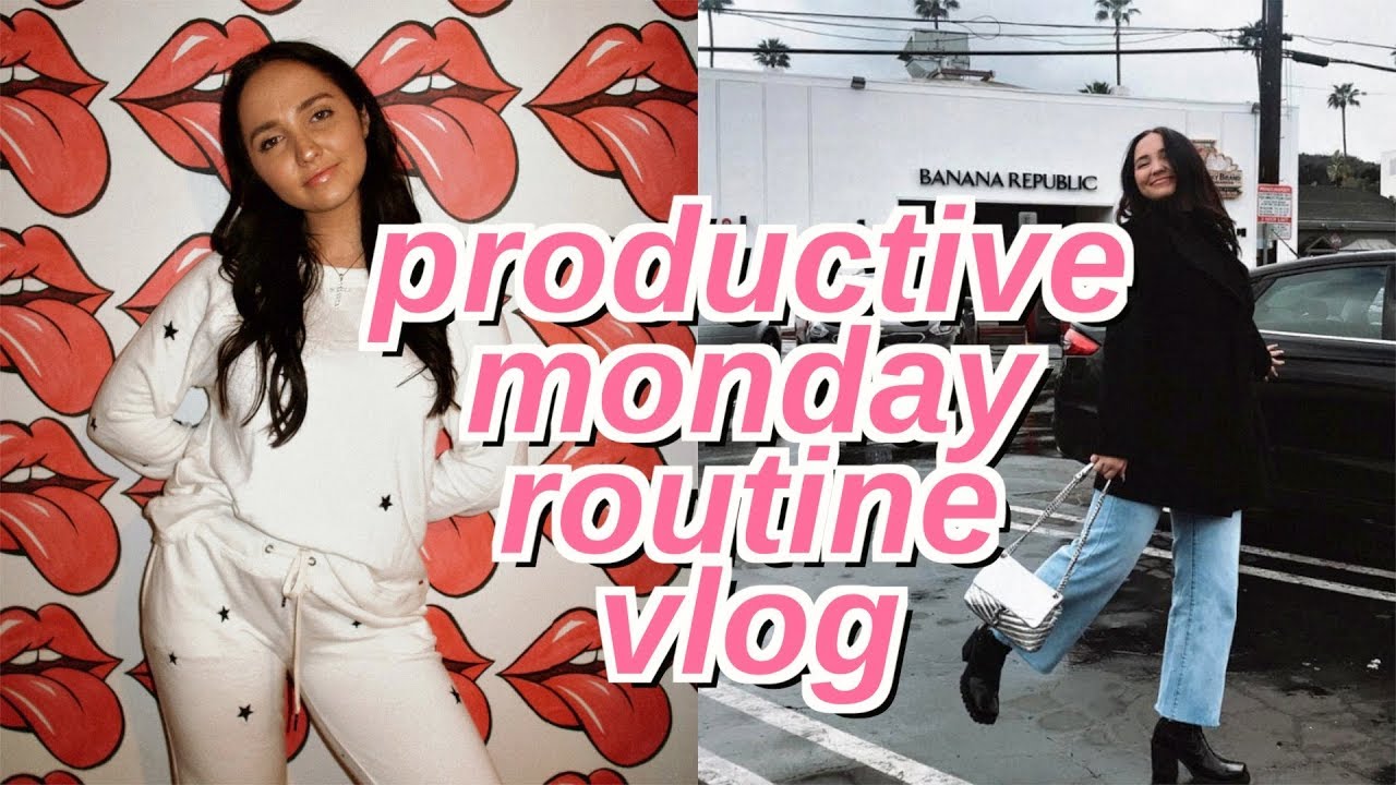 productive monday in my life | my monday routine for a great week | Kenzie Elizabeth