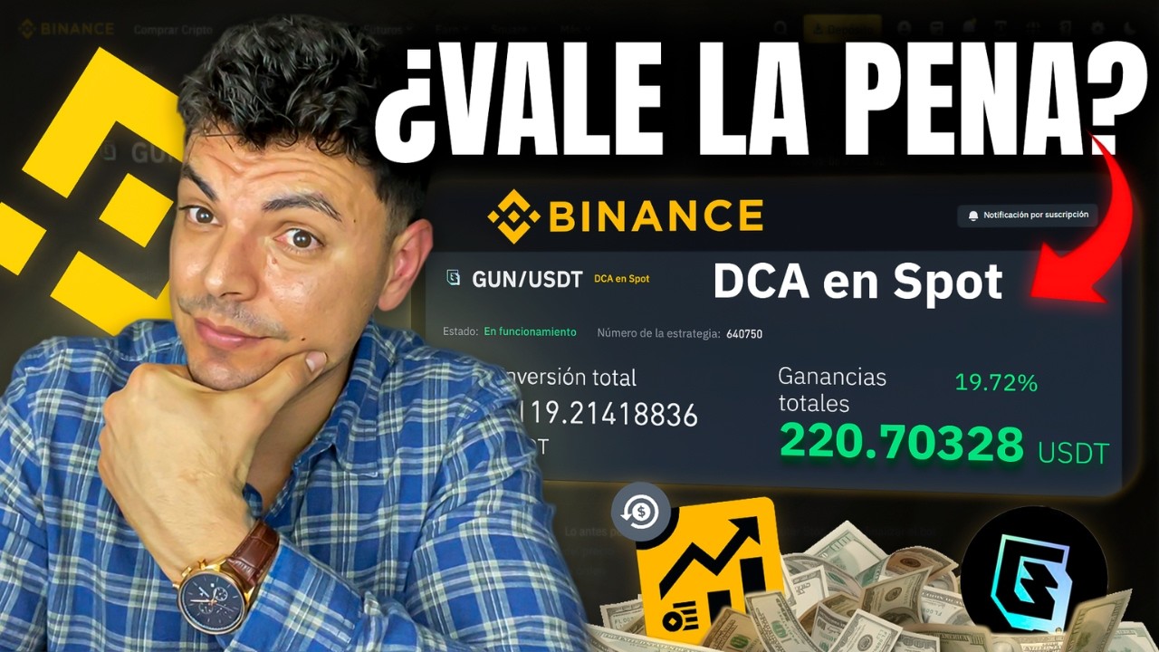 Probando el BOT DCA de Binance por 30 Dias