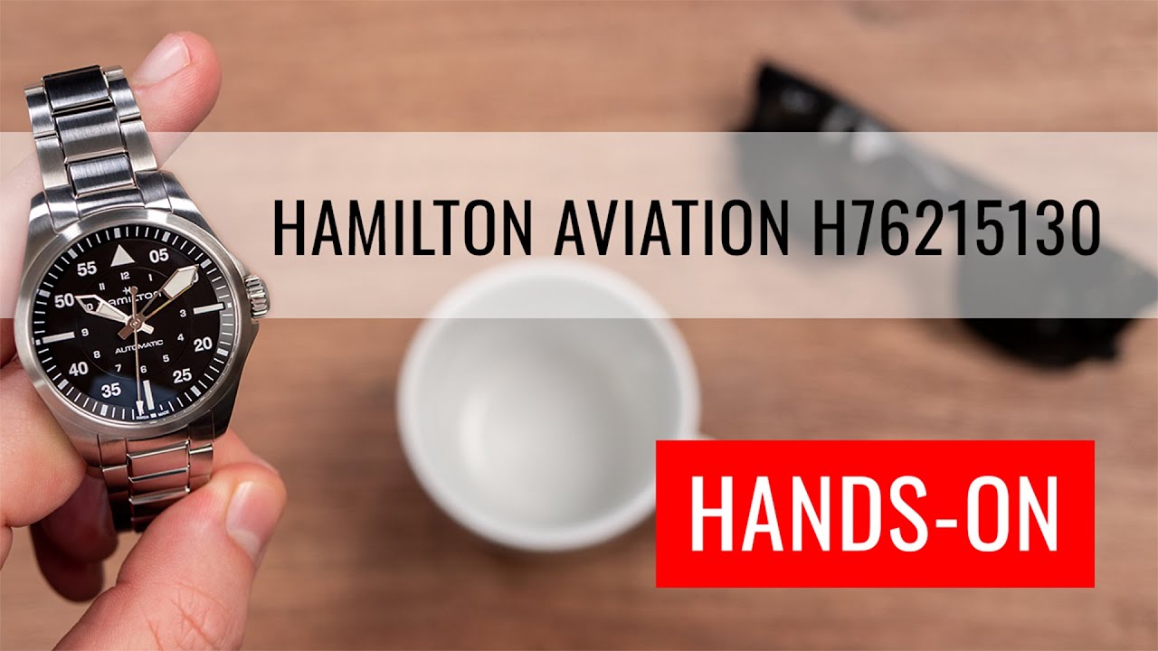 HANDS-ON: Hamilton Khaki Aviation Pilot Auto Automatic H76215130