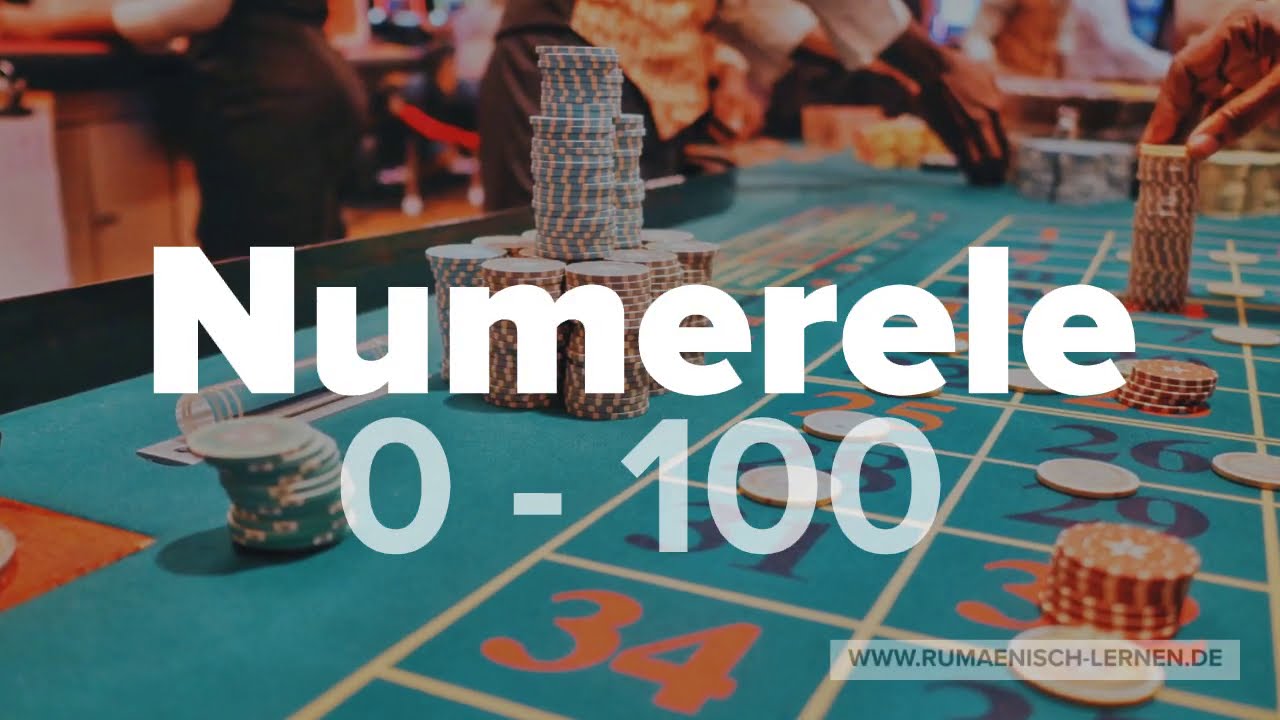 Numerele 0 - 100  Zahlen auf Rumänisch | Rumänisch lernen
