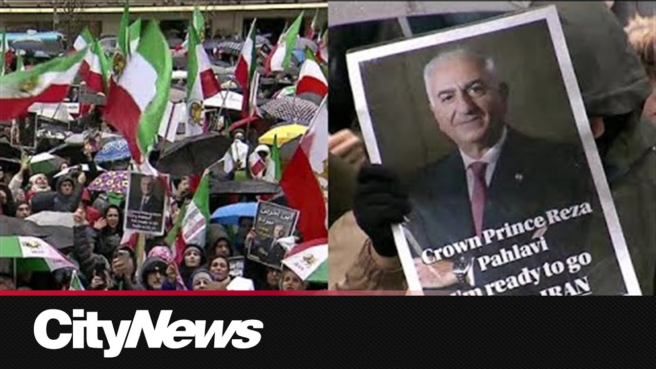 Canadians join global protests in solidarity with Iranian uprising
