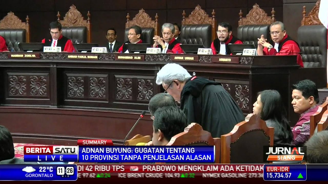 Sidang Lanjutan di MK kembali Digelar 8 Agustus