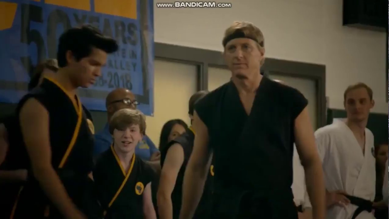 Cobra Kai - Miguel Uses the Crane Kick