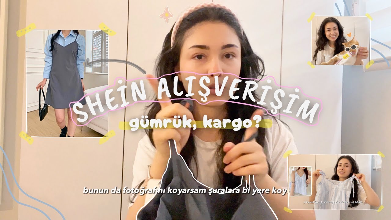 SHEIN ALIŞVERİŞİM | GÜMRÜK? NE KADAR ÖDEDİM? HER ŞEYDEN BİRAZ♡