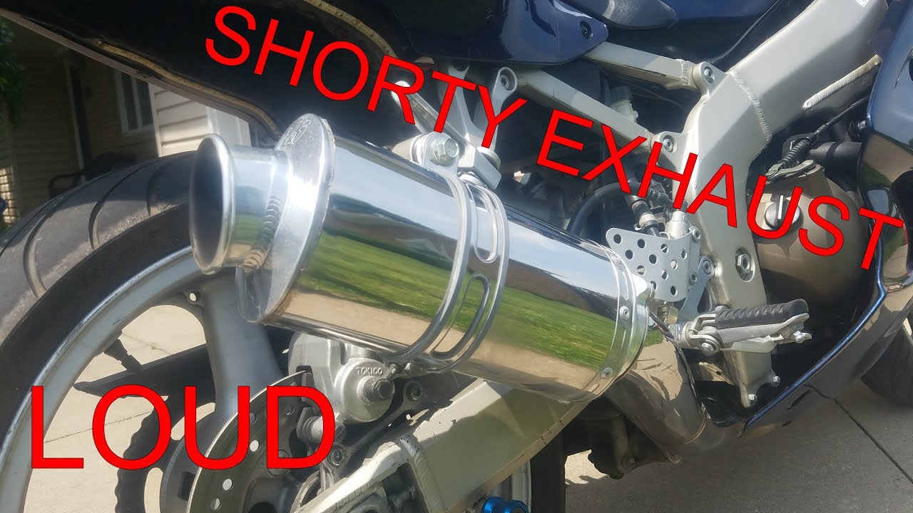 Chopping My Yoshimura Motorcycle Exhaust In Half!