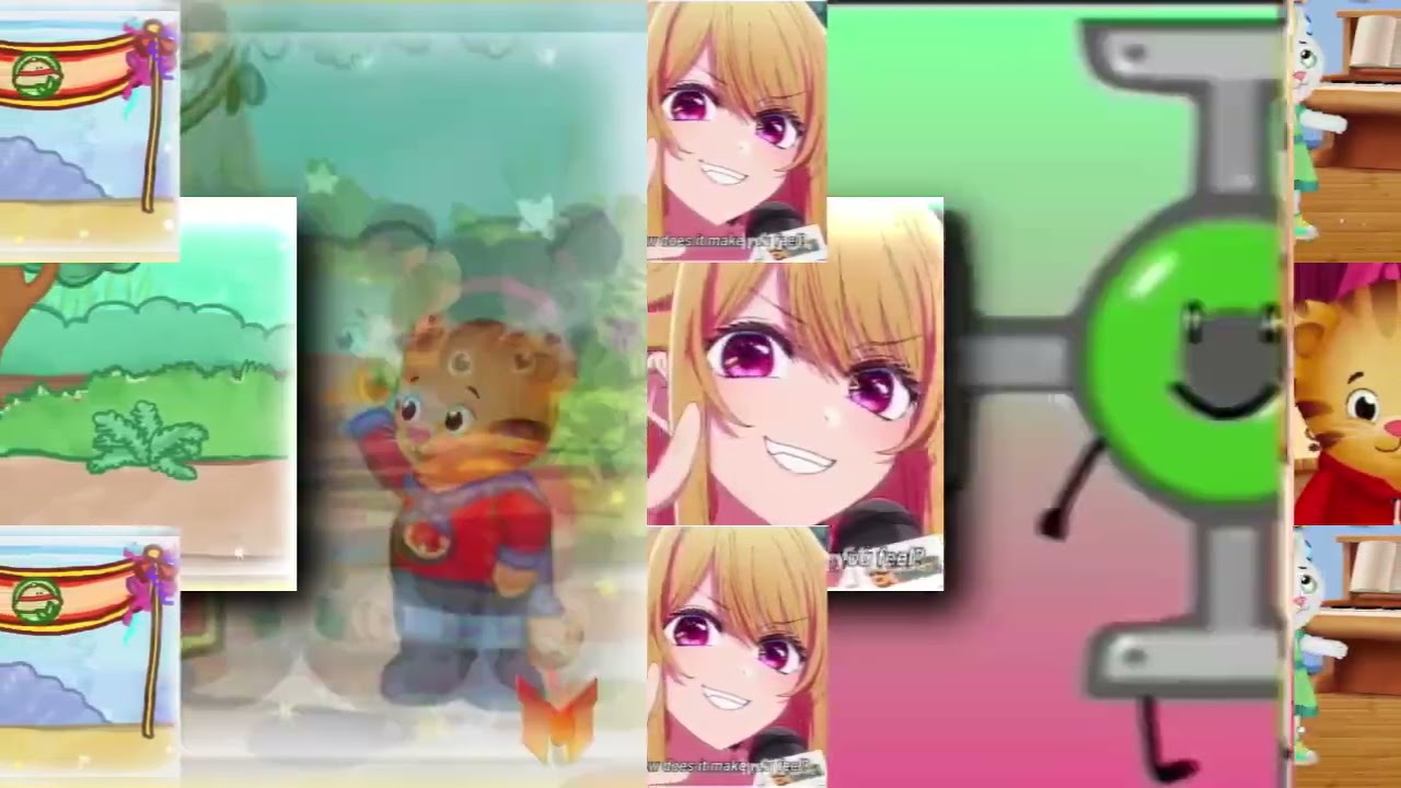 90 Shuric Scans With Are Slides (Daniel Tiger Neighborhood Vs Om Nom)