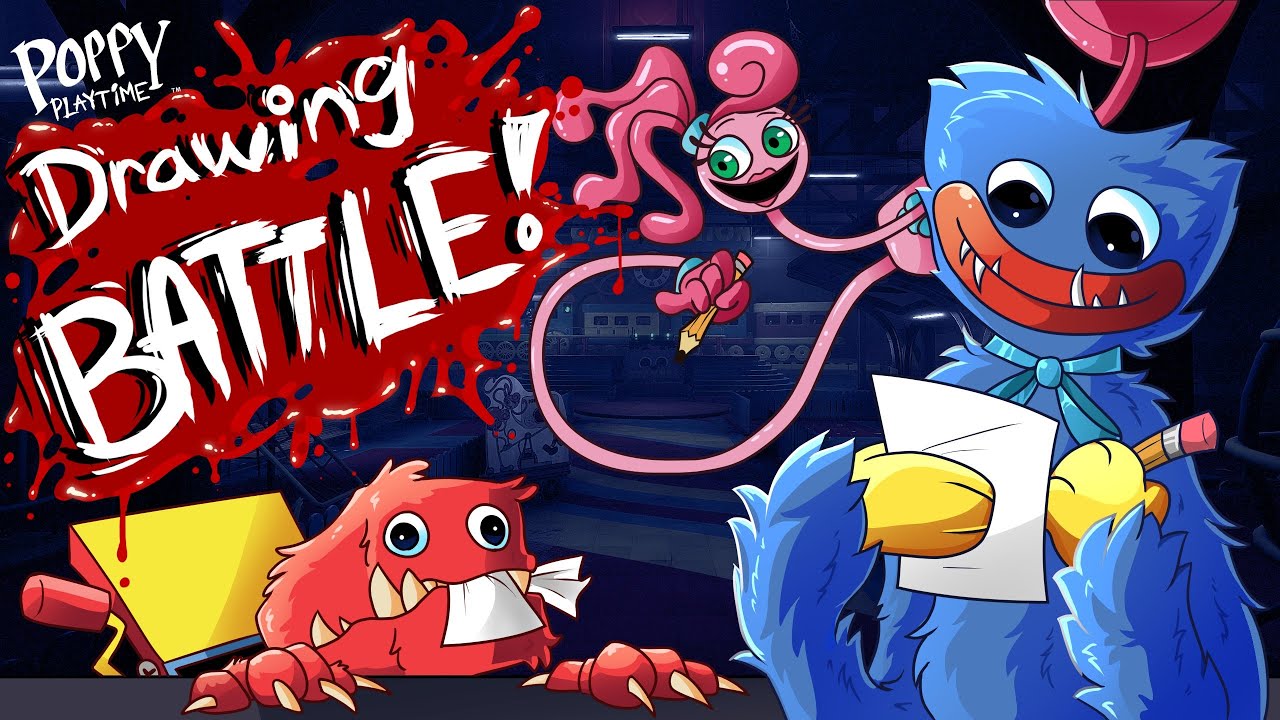 Poppy Playtime Drawing Battle!