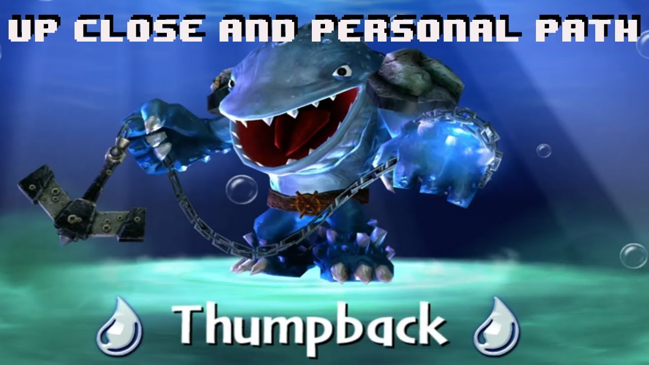 Skylanders Giants Thumpback - Up Close and Personal Path 1080p HD