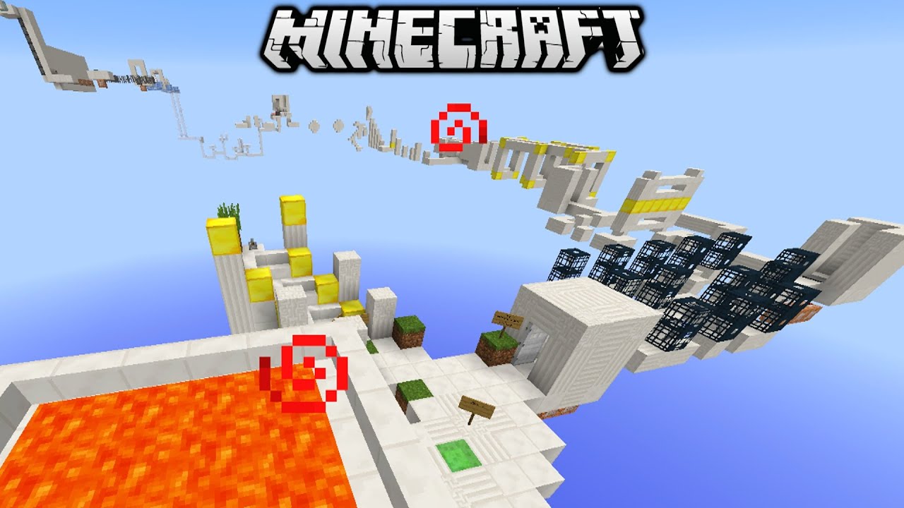 Minecraft Parkour - QUARTZ SPRINTER V2!