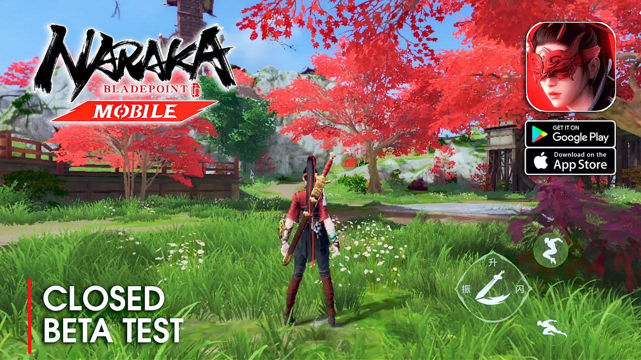 Naraka: Bladepoint Mobile - CBT Battle Royale Gameplay (Android/iOS)