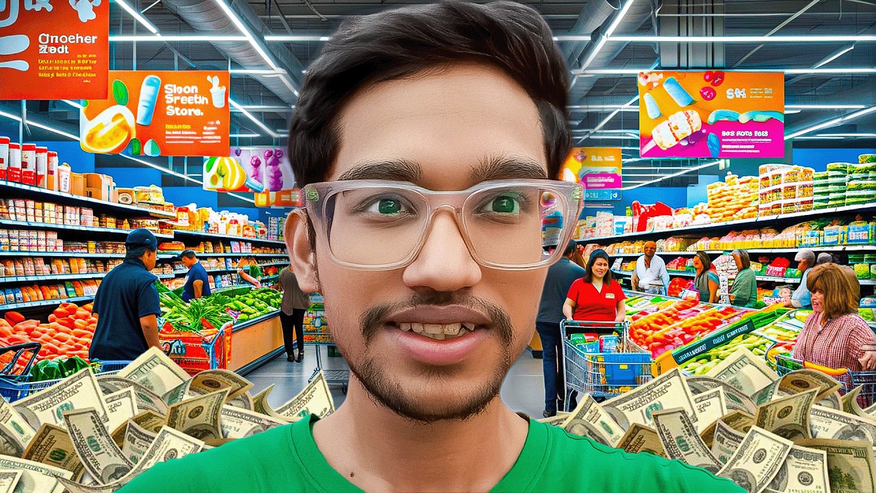I EARNED SO MUCH MONEY IN SUPERMARKET
